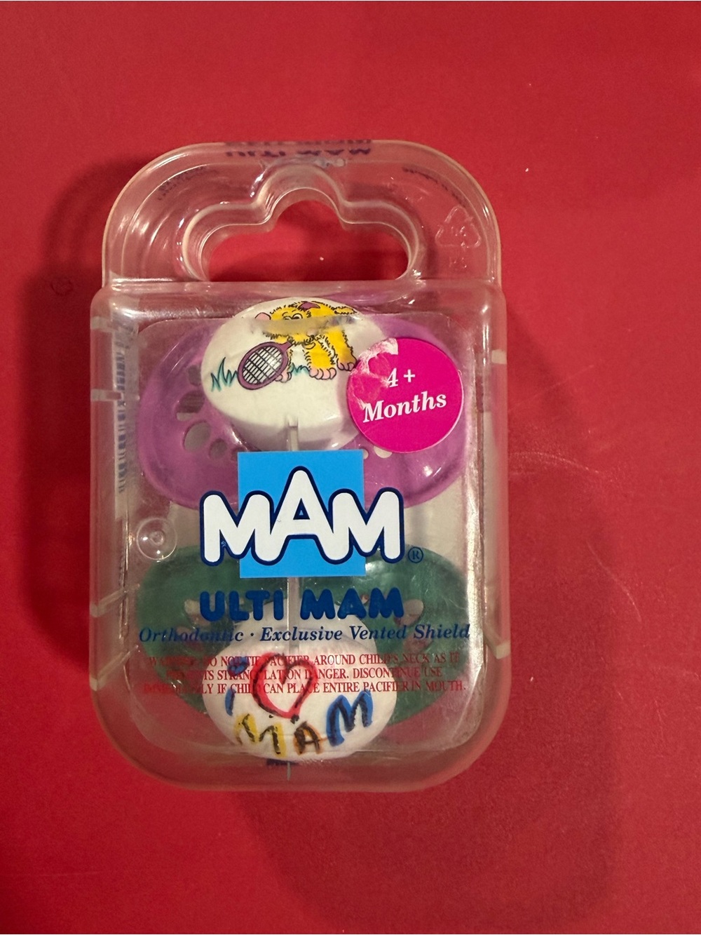 Vintage Ulti Mam Baby Pacifiers -